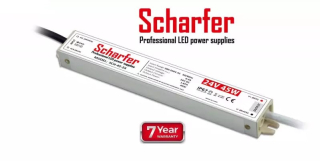 Napájecí led zdroj 24V 45W IP67 5let záruka